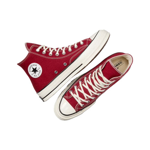 Zapatillas Converse Rojas Chuck 70 Rojo Garza con Parche de Piel Sintética 36