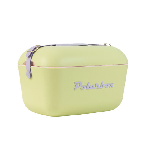 Nevera CoolerBag 20L Verde Lima - Pop con Asa Malva Polarbox