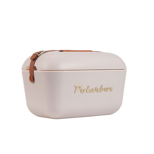 Nevera CoolerBag 20L Perla Gold - Pop con Asa Marrón Polarbox