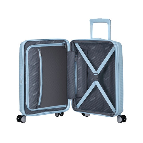 Maleta Cabina Azul Pastel American Tourister SoundBox 55 cm Pastel Blue 55CM