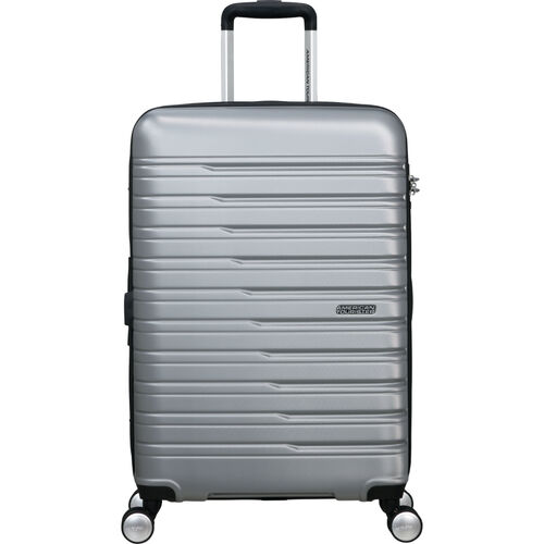 Maleta Gris American Tourister Flashline 67cm Sky Silver 