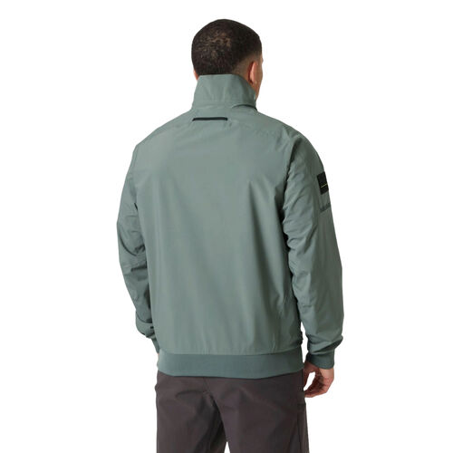 Chaqueta Verde Helly Hansen Men''s HP Racing Bomber Jacket 3.0 Grey Cactus S