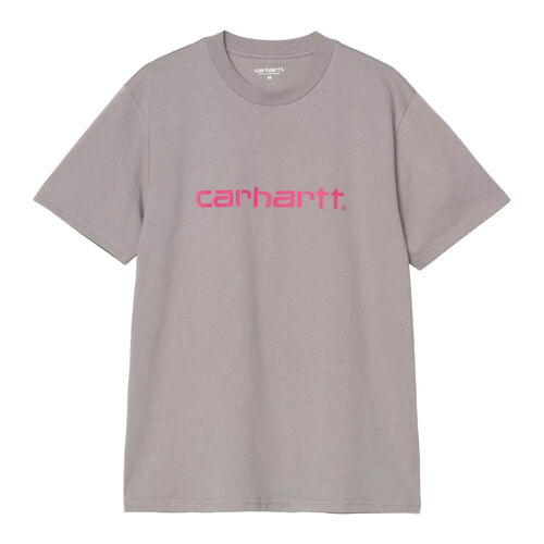 Camiseta Gris Carhartt Script T-Shirt Yosemite - Disco S