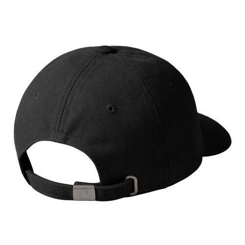 Gorra Negro Carhartt Icon Cap Black de Seis Paneles TU