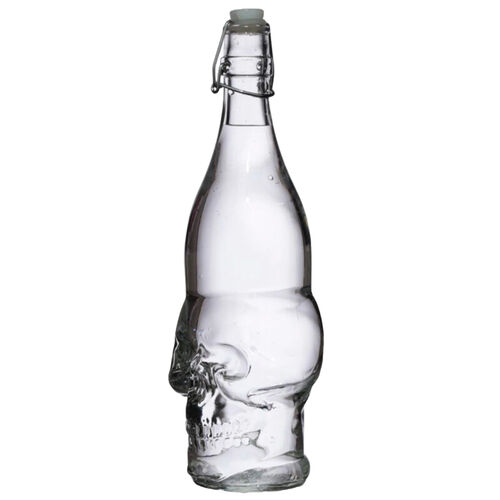 Botella De Cristal Puckator Con Forma De Calavera - 1L 