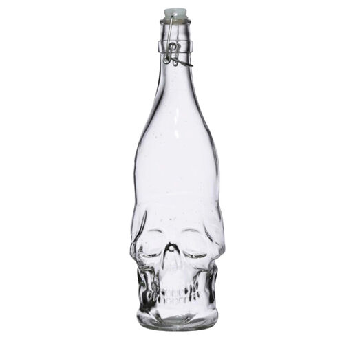 Botella De Cristal Puckator Con Forma De Calavera - 1L 