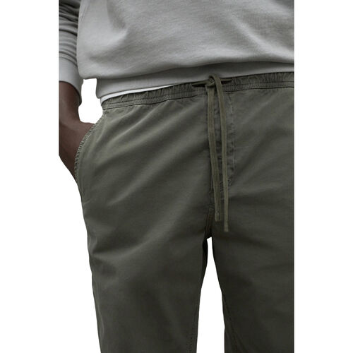 Pantalones Verdes Ecoalf Ethic Pants Dusty Olive de Fit Regular y Cintura Elástica y Ajustable S