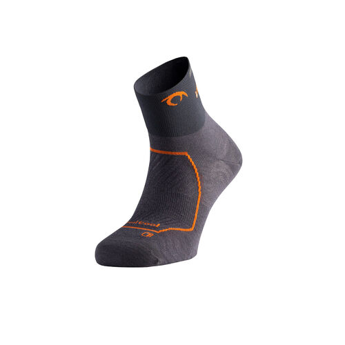 Calcetines Lurbel Race Three Gris Marengo / Naranja M