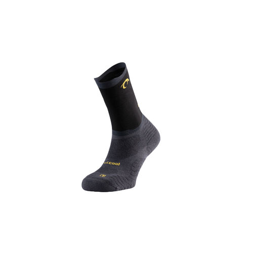 Calcetines Lurbel Rise Five Gris Marengo / Negro S