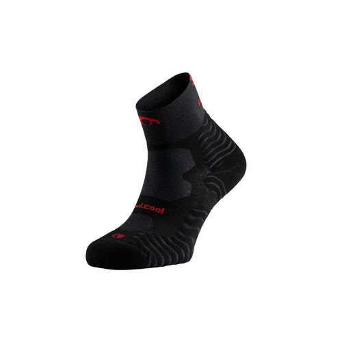 Calcetines Lurbel Stone Pro Four Negro / Rojo S