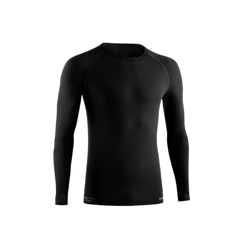 Camiseta Negra Térmica Lurbel Merino Lite Long Sleeves S