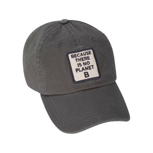 Gorra Gris Ecoalf Patch Asphalt de Algodón Orgánico 