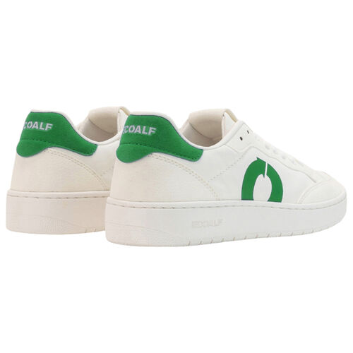 Zapatillas Blanco y Verde Ecoalf Deia Off White Green Cómodas y Ligeras 40