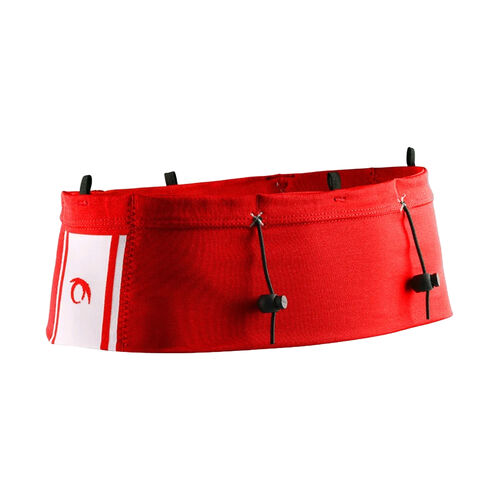 Riñonera Cinturón Rojo y Blanco Lurbel Loop Two Minimalista y Multifuncional 70/76cm