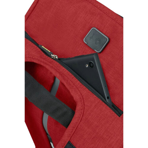 Mochila Roja Samsonite Securipak Laptop Backpack Garnet Red