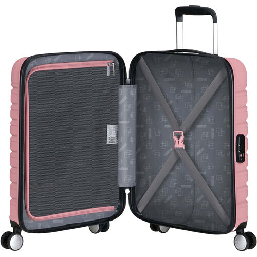 Maleta Cabina Rosa American Tourister Flashline 55 cm Lilas Pink 55CM