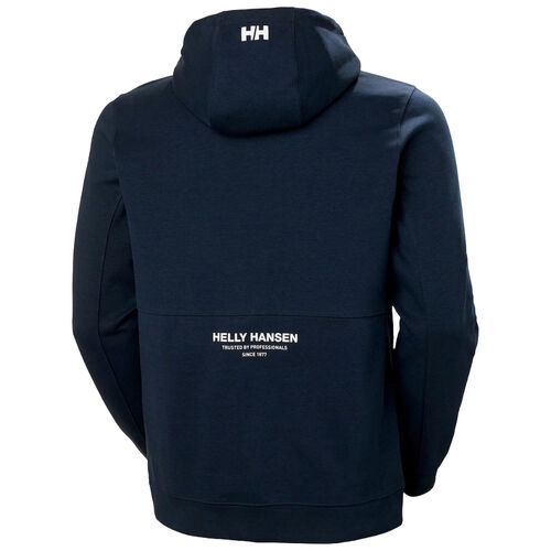 Sudadera Azul Marino Helly Hansen con Capucha Move Sweat Cómoda y Duradera S