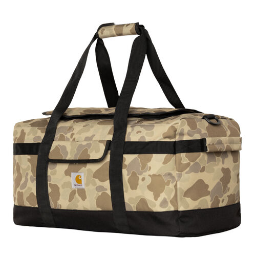 Bolsa de Viaje Camuflaje Carhartt Jack Duffle Bag Camo Duck Desert Repelente al Agua 