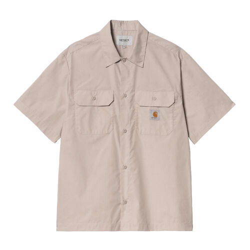 Camisa Beige Carhartt Craft Shirt Dusky Beige de Corte Holgado y Cierre de Botón  XS