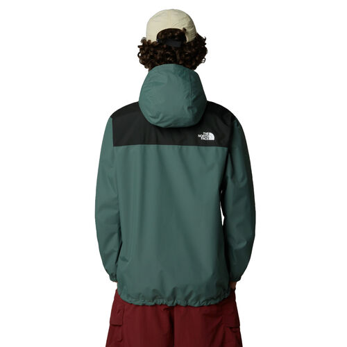 Chaqueta Verde The North Face Antora Duck Green Impermeable y Resistente al Viento S