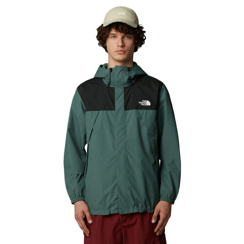 Chaqueta Verde The North Face Antora Duck Green Impermeable y Resistente al Viento S