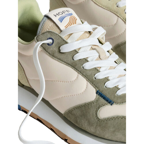 Zapatillas Hoff Beige y Verde Girga Cómodas y Ligeras 41