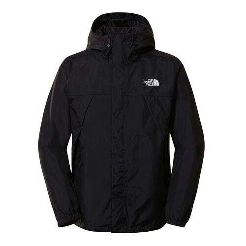 Chaqueta Negra The North Face Antora Black Impermeable y Resistente al Viento S