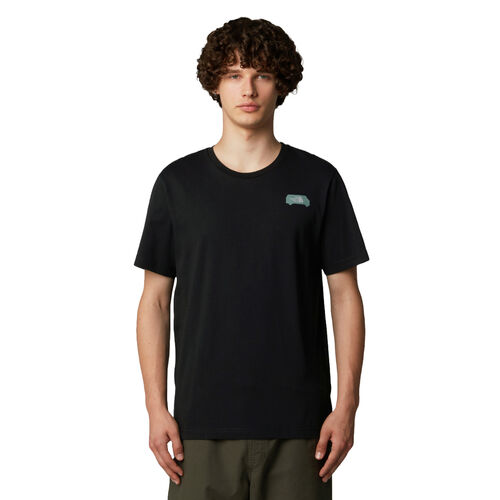 Camiseta Negra The North Face con estampado gráfico Outdoor Black S