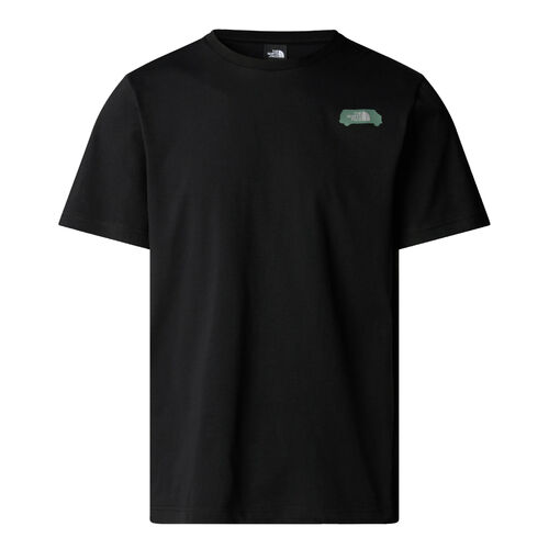 Camiseta Negra The North Face con estampado gráfico Outdoor Black S