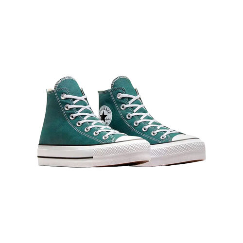 Zapatilla Verde Converse Chuck Taylor All Star Lift Platform Seasonal Color 36