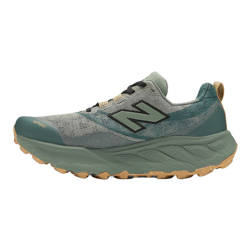 Zapatillas Verdes New Balance Fresh Foam X Hierro v9 Dark Juniper con Black y Dried Apricot 41.5