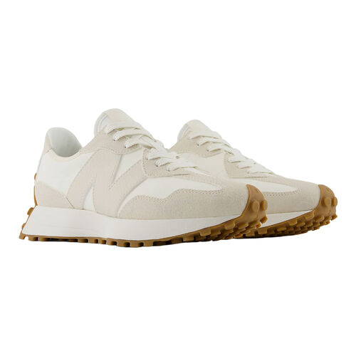 Zapatillas Beige New Balance 327 Linen con Sea Salt con Estilo de los 70 BEIGE 36