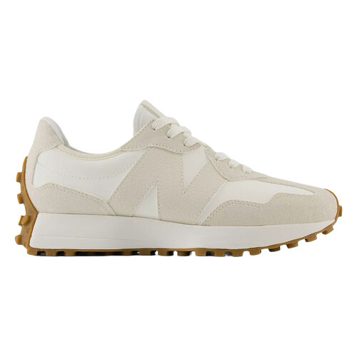 Zapatillas Beige New Balance 327 Linen con Sea Salt con Estilo de los 70 BEIGE 36