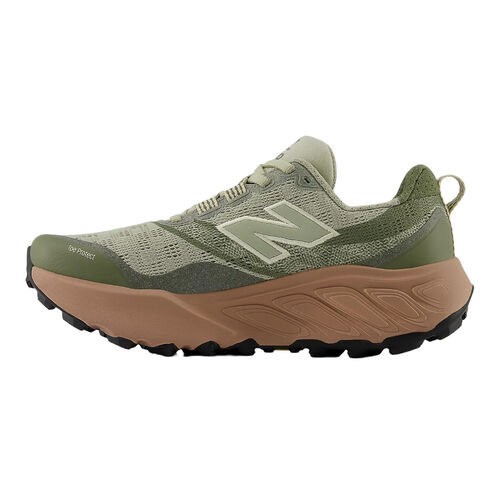 Zapatillas Verdes New Balance Fresh Foam X Hierro v9 Cómoda y Ligera Olivine con Landslide 36