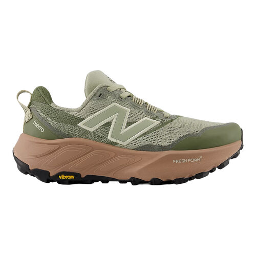 Zapatillas Verdes New Balance Fresh Foam X Hierro v9 Cómoda y Ligera Olivine con Landslide 36