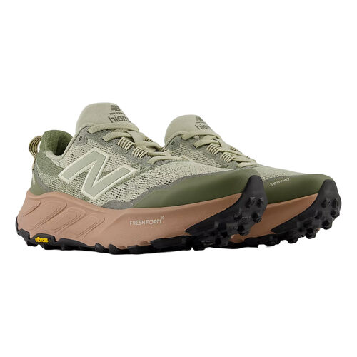 Zapatillas Verdes New Balance Fresh Foam X Hierro v9 Cómoda y Ligera Olivine con Landslide 36