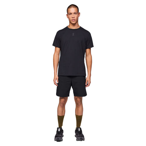 Pantalones Cortos Negros On Running Trek Short Black con Multibolsillos BLACK S