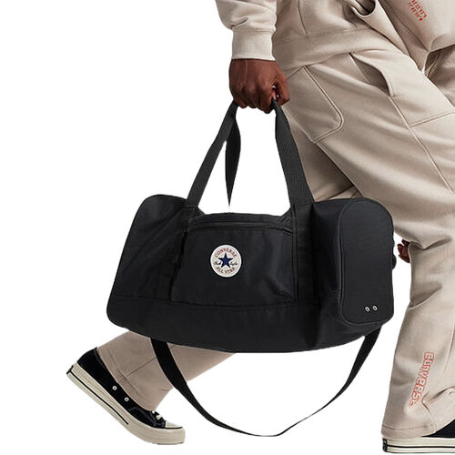 Bolsa Negra Converse Go 2 Duffle Espaciosa Elegante Y Deportiva 