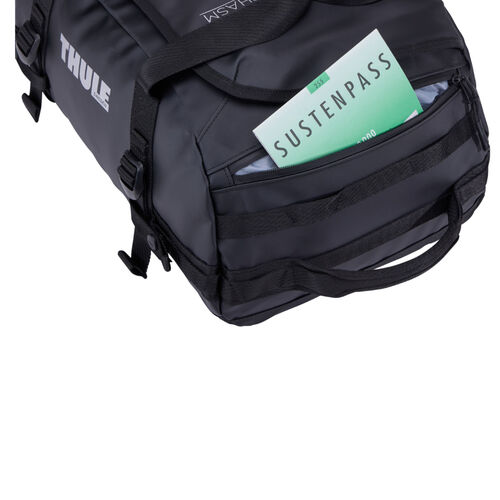 Bolsa de Viaje Negra Thule Chasm Duffel 30L Resistente y Repelente al Agua 