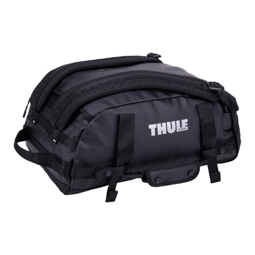 Bolsa de Viaje Negra Thule Chasm Duffel 30L Resistente y Repelente al Agua 