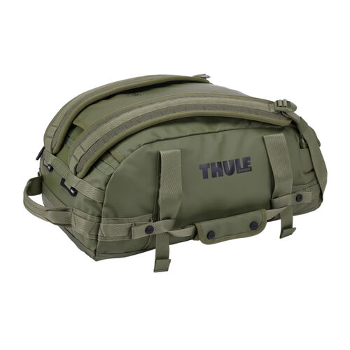 Bolsa de Viaje Verde Thule Chasm Duffel 30L Olivine Resistente y Repelente al Agua 