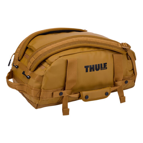 Bolsa de Viaje Amarilla Thule Chasm Duffel 30L Golden Resistente y Repelente al Agua 