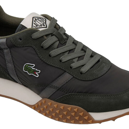 Zapatillas Verdes Lacoste L-Spin Evo Con Cocodrilo Bordado 41