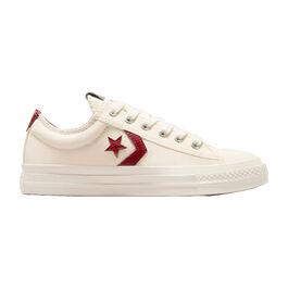 Zapatillas Blancas y Granate Converse Star Player 76 OX Egret Park Red 42