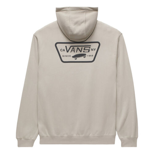 Sudadera Beige Vans Full Patch Pullover Hoodie London Fog de Ajuste Clásico S