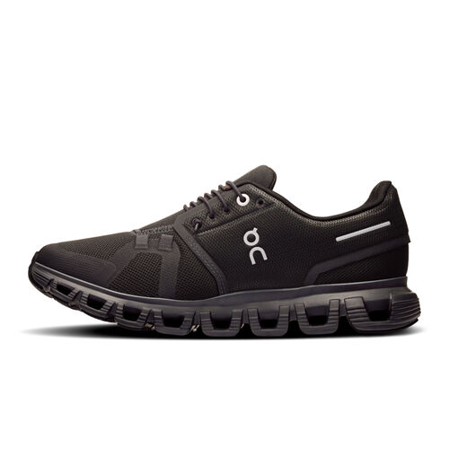 Zapatillas Negras On Running Cloud 6 Woman Black Cómodas y Ligeras 36