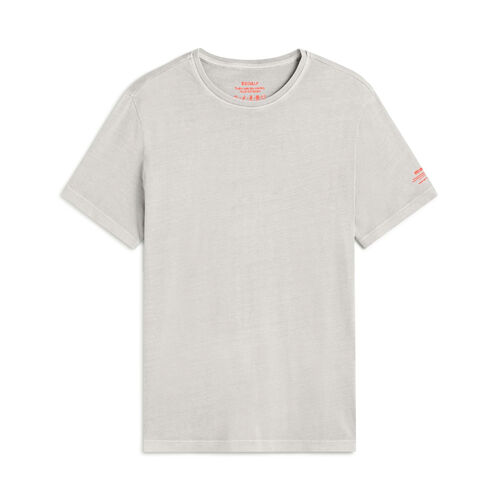 Camiseta Gris Ecoalf Emeral Light Grey de Fit Regular  S