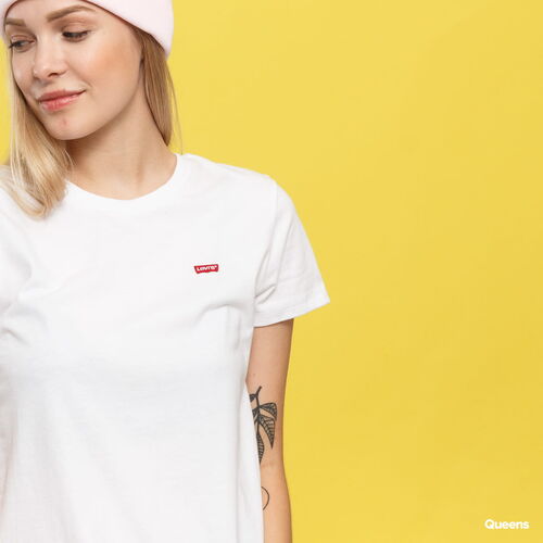 Camiseta Blanca Levi's Perfect Logo M