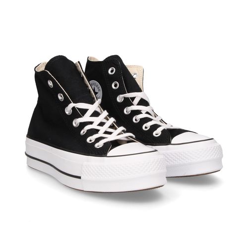 Zapatillas Converse Plataforma Chuck Taylor All Star Plataforma bota Negra | Clásicas y elegantes | Estilo Retro Urbano