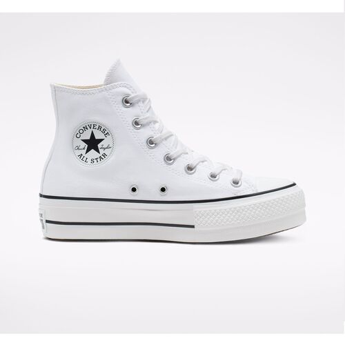 Zapatillas Converse Plataforma Chuck Taylor All Star Plataforma bota Blanca Clasicas y elegantes Estilo Retro Urbano goon